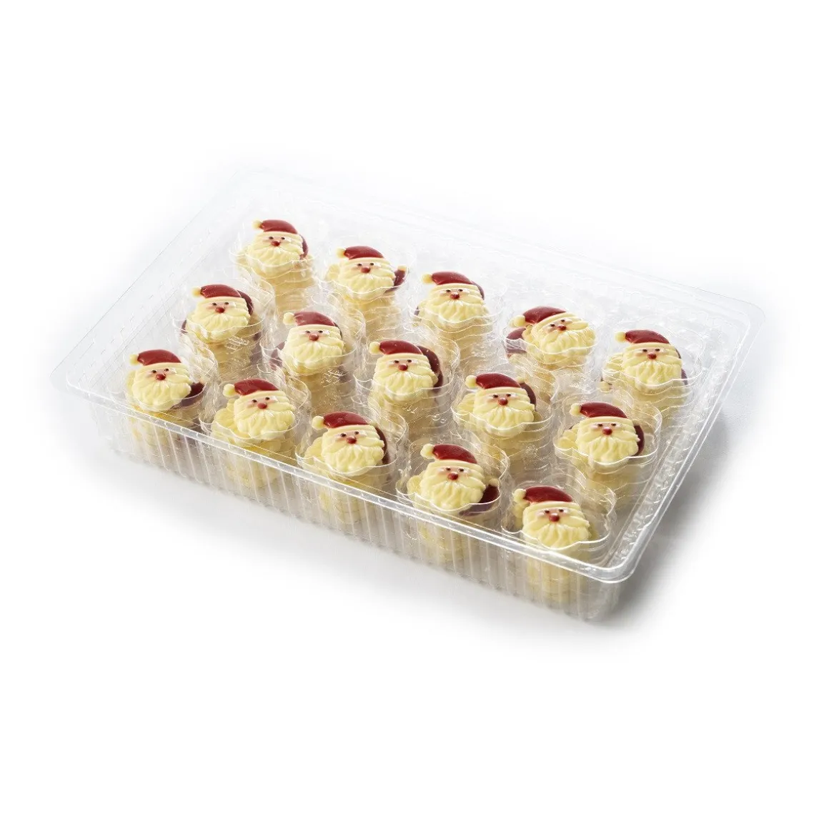 Dobla Chocoladedecoratie Kerstman (90 stuks)