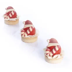 Dobla Chocoladedecoratie Kerstman Muts (218 stuks)