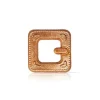 Dobla Chocoladedecoratie Kerstman Riem/Gesp Brons (132 st)