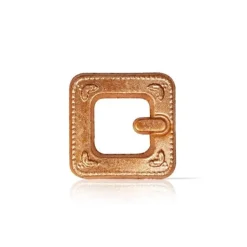 Dobla Chocoladedecoratie Kerstman Riem/Gesp Brons (132 st)