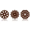Dobla Chocoladedecoratie Lace Bloemen Puur (216 stuks)