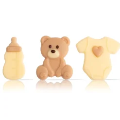 Dobla Chocoladedecoratie Newborn Baby Assortiment (90stuks)