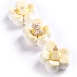 Dobla Chocoladedecoratie Newborn Baby Assortiment (90stuks)