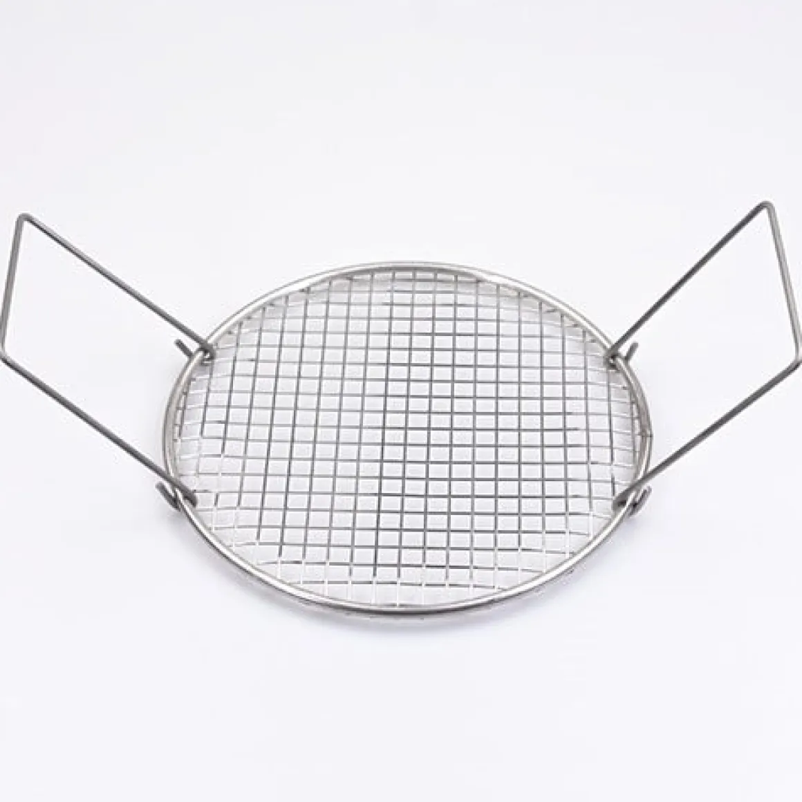Doorhaalrekje RVS Ø20 cm. met handgrepen