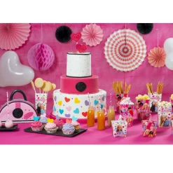 Drinkrietjes Papier Barbie 80st.
