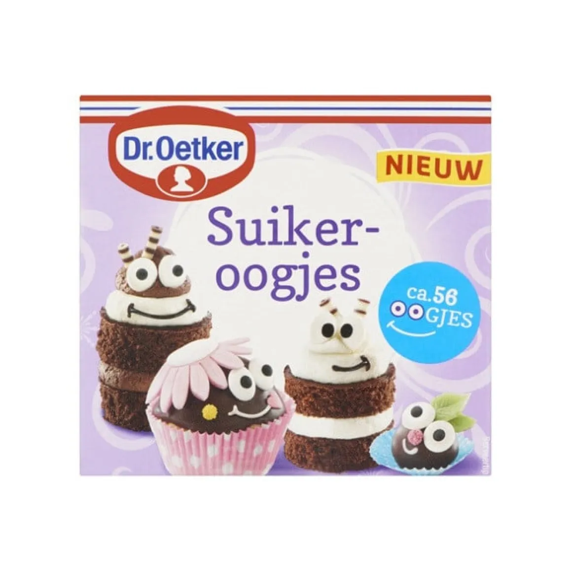 Dr. Oetker Suikerfiguren Oogjes 56st. (Ø10mm)