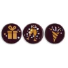 DV Chocoladedecoratie Feest Assortiment 175st