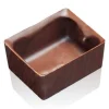 DV Chocoladedecoratie Kuipje Rechthoek Melk 70st.