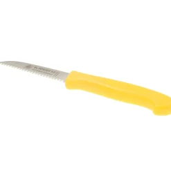 El Herder Gekarteld Schilmes RVS Geel 8cm