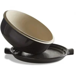 Emile Henry Broodbakbol Fusain Ø28,5cm