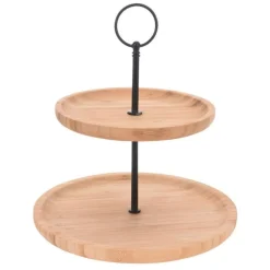 Etagere Bamboe 2-Laags