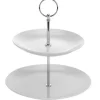 Etagere 2-Laags Porselein