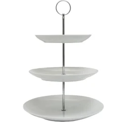 Etagere 3-Laags Porselein
