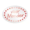 Etiket 'Voor Moeder' 500 stuks**