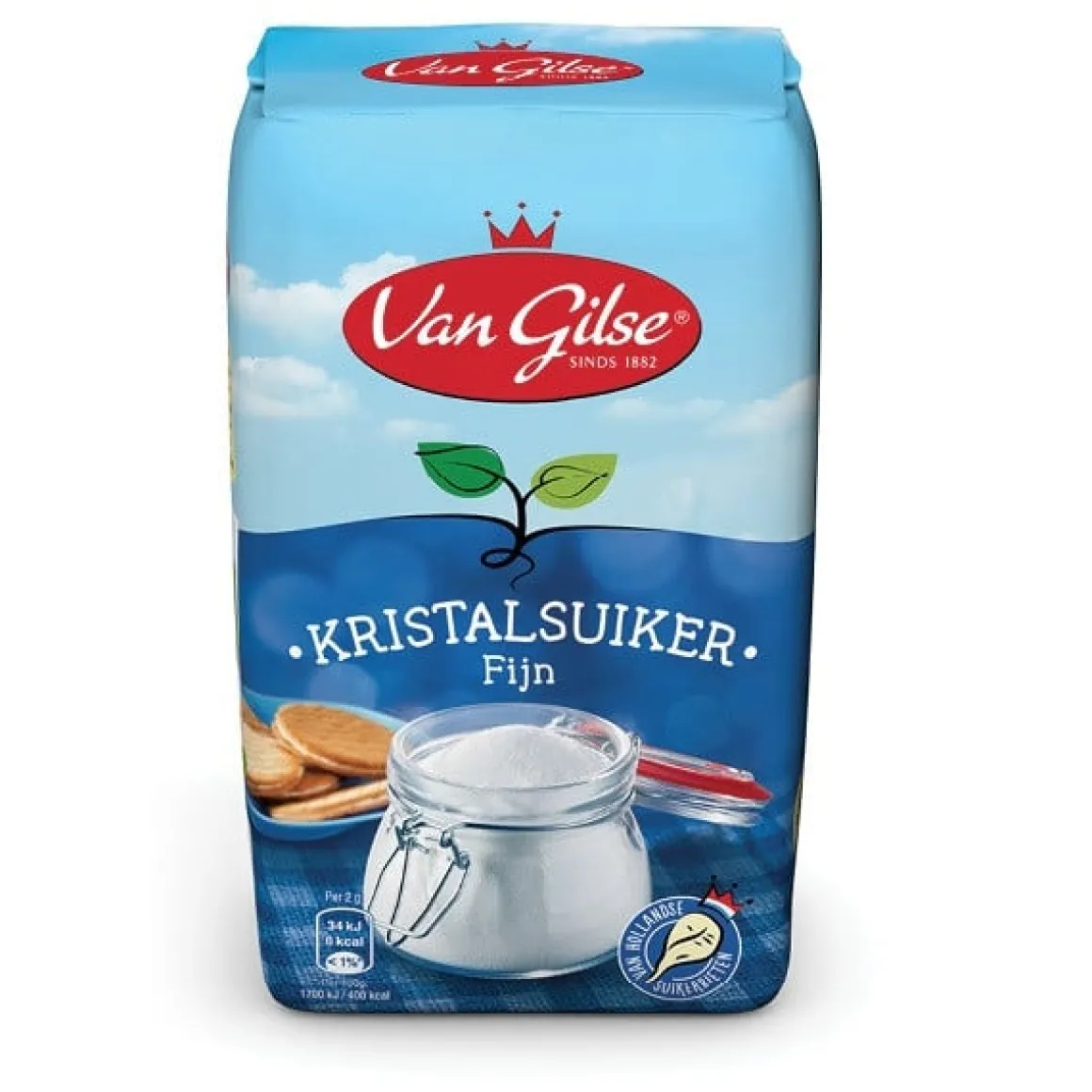 Fijne Kristalsuiker Van Gilse 750g