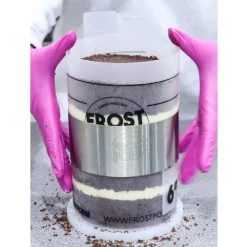 Frost Form Taart Coating Kit Rond 10cm