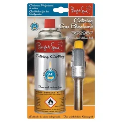 Gasbrander Ontsteking (Creme Brulee) met Gasbus**