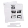 Geleiderset voor Bonbonsheets in TS705 Lade