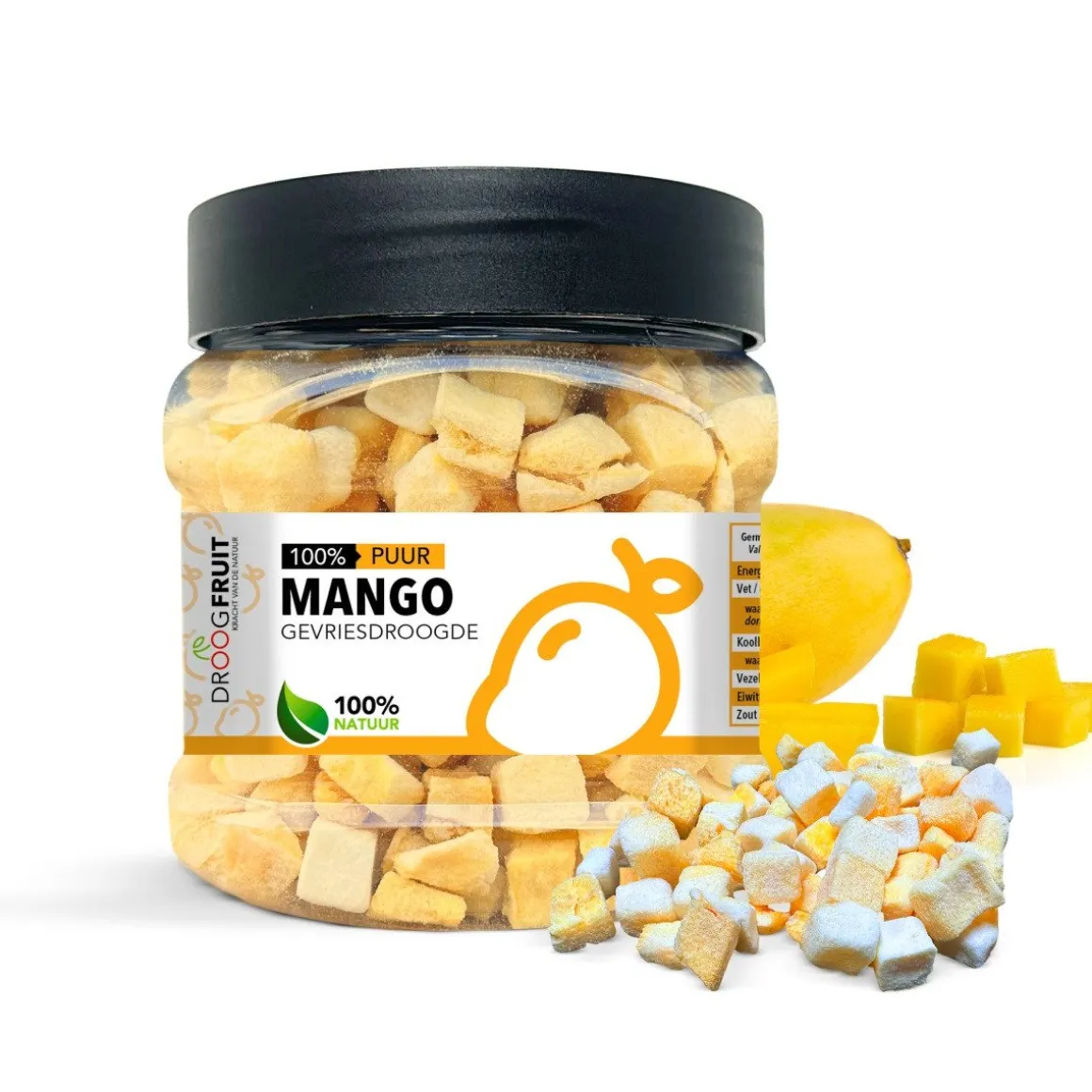 Gevriesdroogde Mango 50g