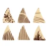Günthart Chocoladedecoratie Triangel Wit/Bruin Klein 162st.