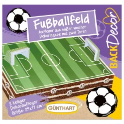 Günthart Fondant Taartbedekking Voetbalveld 29x17cm