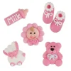Günthart Suikerdecoratie Baby Roze 96st.