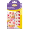 Günthart Suikerdecoratie Hartjes Roze/Wit 24st.