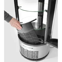 Hendi Arktic Gebaksvitrine Rond 100 Liter