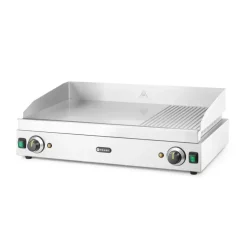 Hendi Bakplaat 1/3 geribbeld 2/3 glad 1/3 geribd 230V/3500W