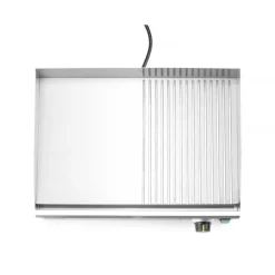 Hendi Bakplaat half geribbeld 220V/2400W