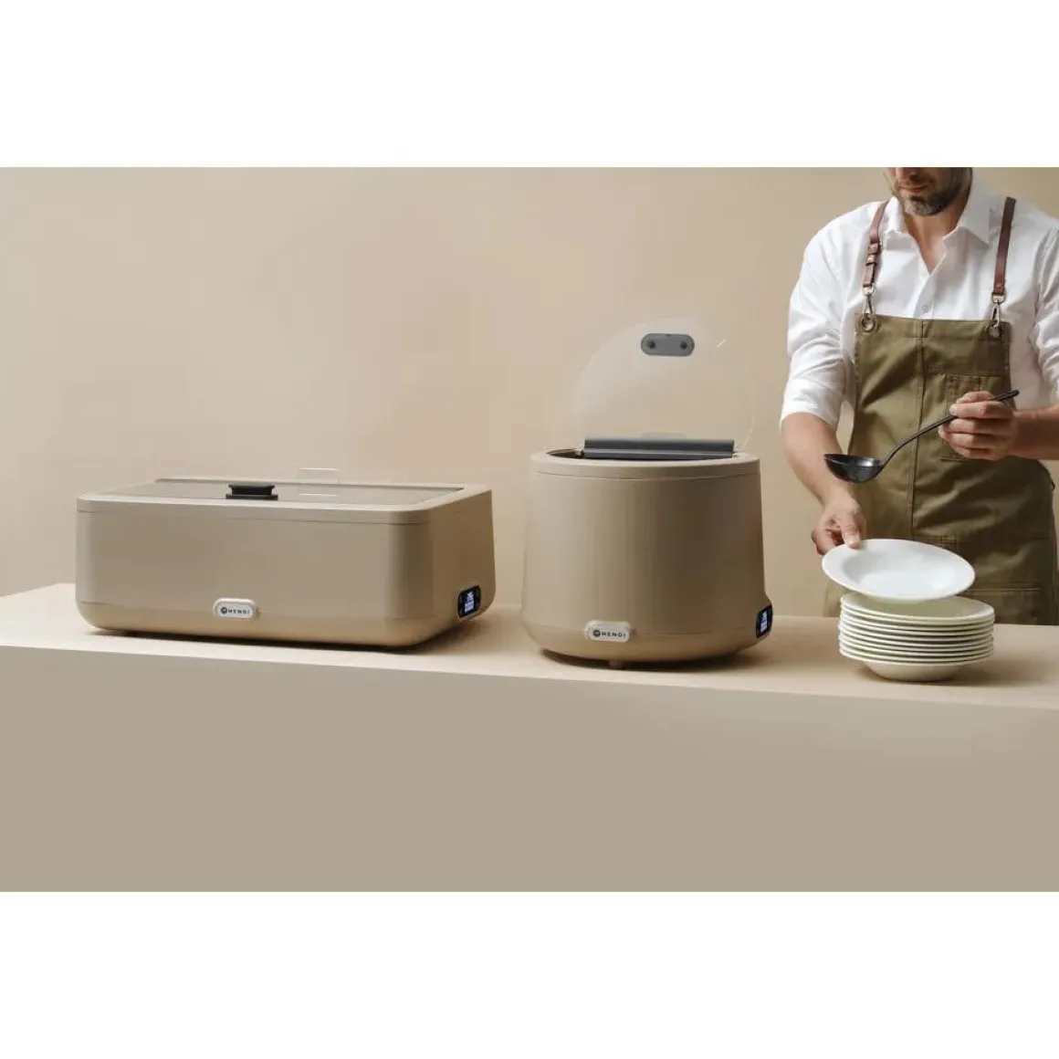 Hendi Chafing dish HENDI UNIQ Beige