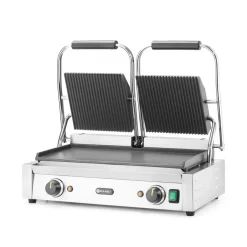 Hendi Contactgrill - dubbele versie onder glad