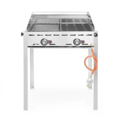 Hendi Green Fire 2 branders incl. bakplaat + GN 1/1 rooster
