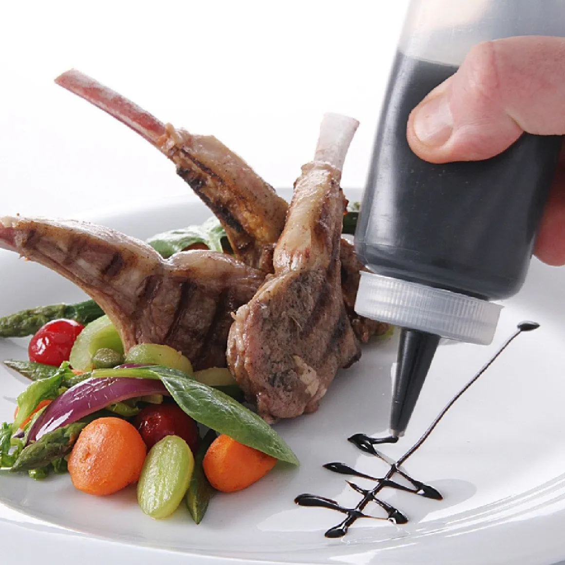 Hendi Knijpfles Transparant 35cl