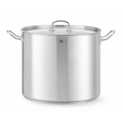 Hendi Kookpan hoog 21L met deksel ⌀320x(H)270mm