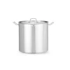Hendi Kookpan hoog 5L met deksel ⌀200x(H)160mm