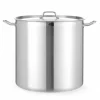 Hendi Kookpan hoog 70L met deksel ⌀450x(H)450