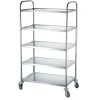 Hendi Serveerwagen 5 plateaus
