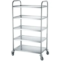 Hendi Serveerwagen 5 plateaus