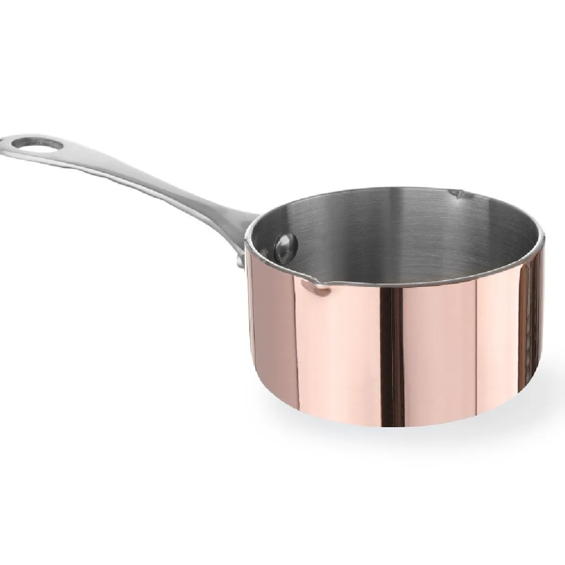 Hendi Steelpannetje Koper met Schenktuit Ø85x50mm