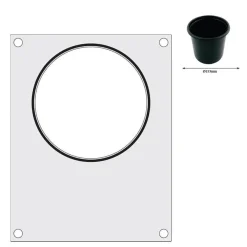 Hendi Traysealer matrix soepcontainer ø165 mm