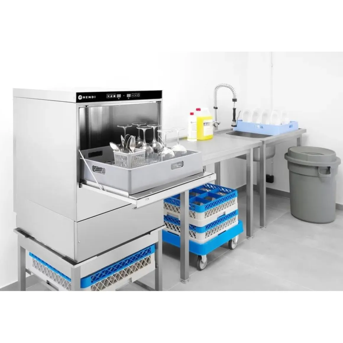 Hendi Vaatwasser 40x40 - 3600W
