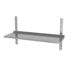 Hendi Wandplank verstelbaar met 2 steunen 1400x300x(H)600mm