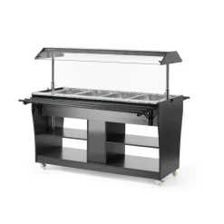 Hendi Warm buffet display incl. 4x GN1/1
