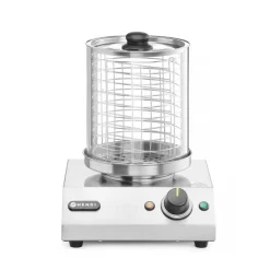 Hendi Worstenwarmer met glazen container