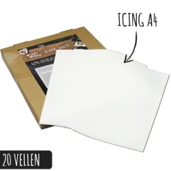 Icing sheets A4-formaat (20 vellen)
