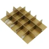 Interieur Chocoladeletterdoos 15-vaks Goud 100st.