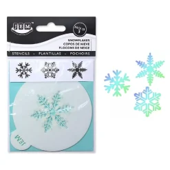 JEM Sjabloon Sneeuwvlokken Set/3
