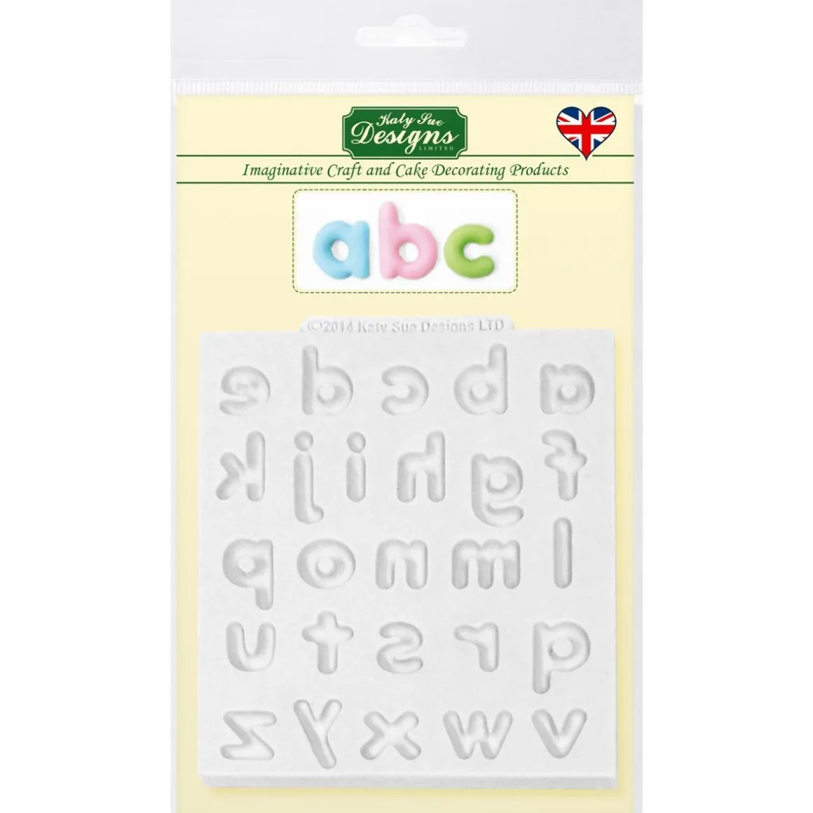 Katy Sue Mold Alfabet Kleine Letters