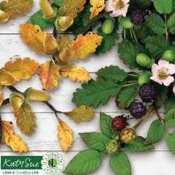 Katy Sue Mold Braambes- en Eikenblad